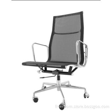 eames aluminum office high back mesh chair